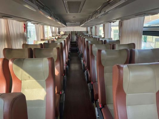 Autobuses usados de lujo de 54 asientos ZK6120HQ5Y Autobuses usados de manejo izquierdo