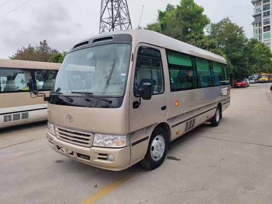 23 asientos Autobús de montaña usados con transmisión manual de ventana de sellado