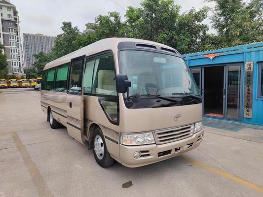 23 asientos Autobús de montaña usados con transmisión manual de ventana de sellado