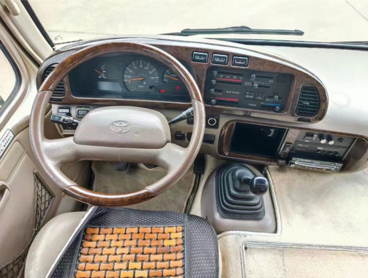 23 asientos Autobús de segunda mano con transmisión manual de ventana de sellado