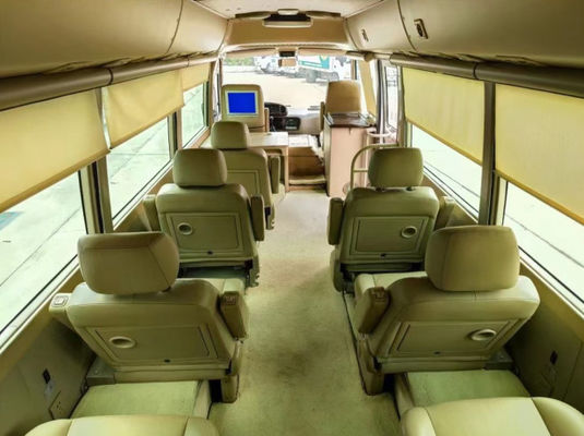 23 asientos Autobús de segunda mano con transmisión manual de ventana de sellado