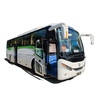 Autobús eléctrico usado de Guangtong de 46 asientos Autobús de viaje usado producido en diciembre de 2017