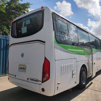 Autobús eléctrico usado de Guangtong de 46 asientos Autobús de viaje usado producido en diciembre de 2017