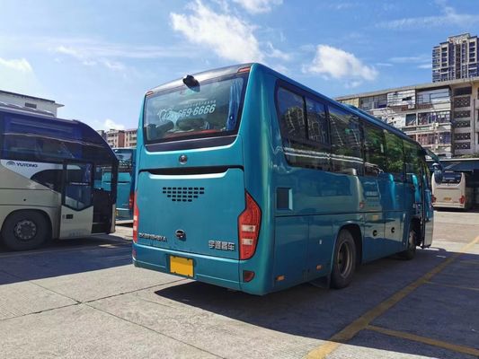 Agosto 2019 Autobús de lujo de segunda mano de 19 asientos certificado ISO