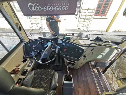 Agosto 2019 Yutong Autobús de lujo de segunda mano de 19 asientos certificado ISO