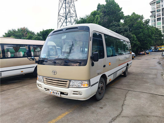 Autobús de lujo Toyota Diesel de segunda mano de 23 asientos Serie de montaña rusa