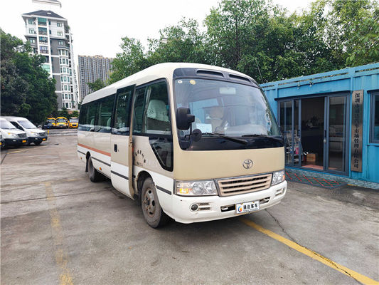 Autobús de lujo Toyota Diesel de segunda mano de 23 asientos Serie de montaña rusa