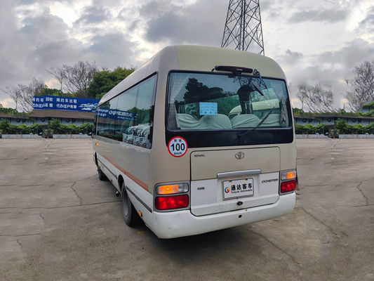Autobús de lujo Toyota Diesel de segunda mano de 23 asientos Serie de montaña rusa