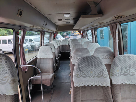Autobús de lujo Toyota Diesel de segunda mano de 23 asientos Serie de montaña rusa