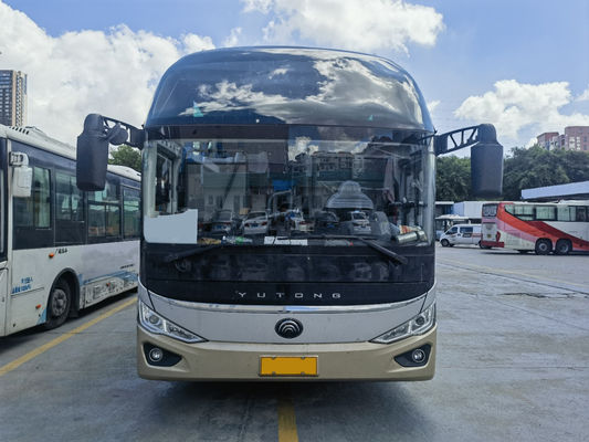 Euro 6 Autobuses comerciales usados de doble puerta con un almacén de equipaje extra grande