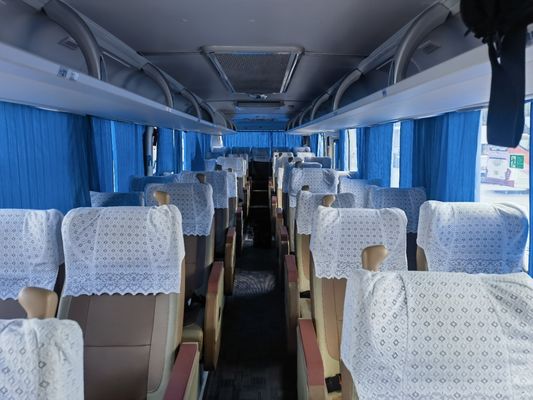 Euro 6 Autobuses comerciales usados de doble puerta con un almacén de equipaje extra grande