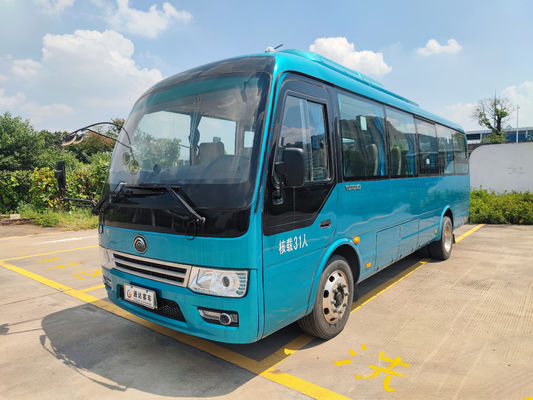 Autobuses de lujo eléctricos usados 31 asientos con transmisión automática