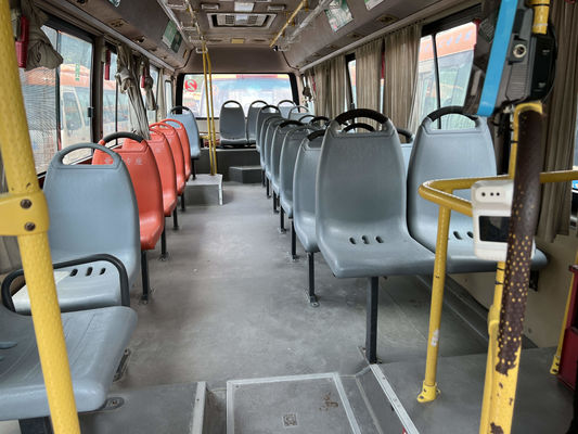Autobús urbano usado eléctrico de 8 metros con 25 asientos para el transporte público