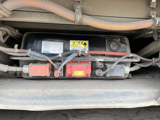 Autobús urbano usado eléctrico de 8 metros con 25 asientos para el transporte público