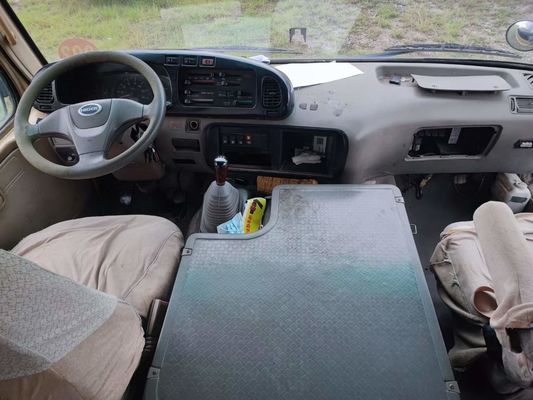 King Long Used 23 asientos Autobús confiable de segunda mano modelo de mano izquierda