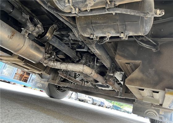 Autobús escolar amarillo reacondicionado de 46 asientos, transmisión manual