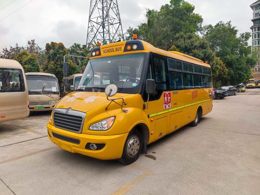 Dongfeng 42 asientos Autobús escolar jubilado combustible diesel con motor Euro 4