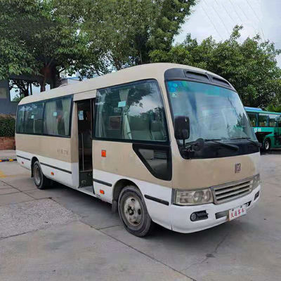 27 asientos JMC Mini Coach usado LHD Autobuses de transporte usados con combustible diésel