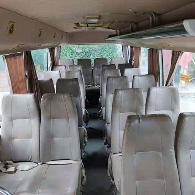 27 asientos JMC Mini Coach usado LHD Autobuses de transporte usados con combustible diésel