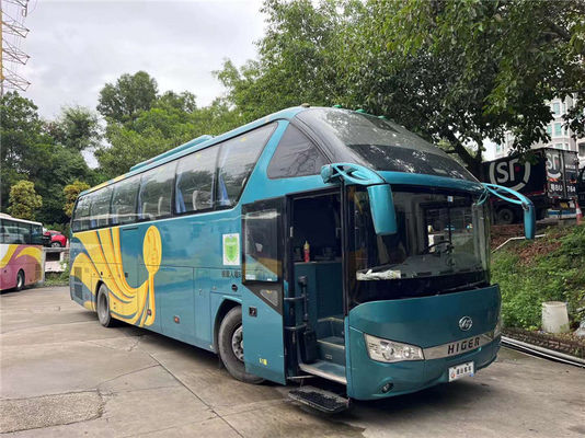 Euro 4 Autobús Higer Usado de 51 asientos Autobús de segunda mano con transmisión manual