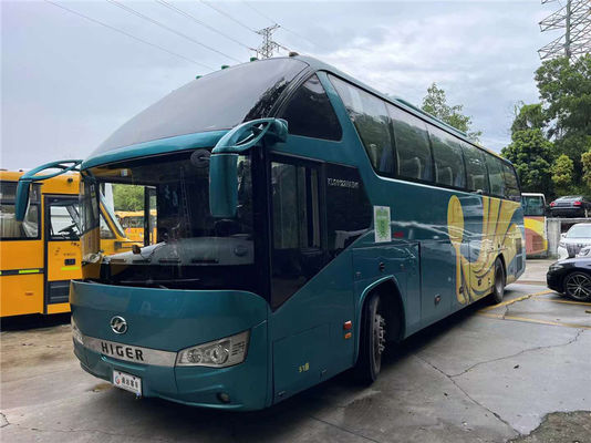 Euro 4 Autobús Higer Usado de 51 asientos Autobús de segunda mano con transmisión manual