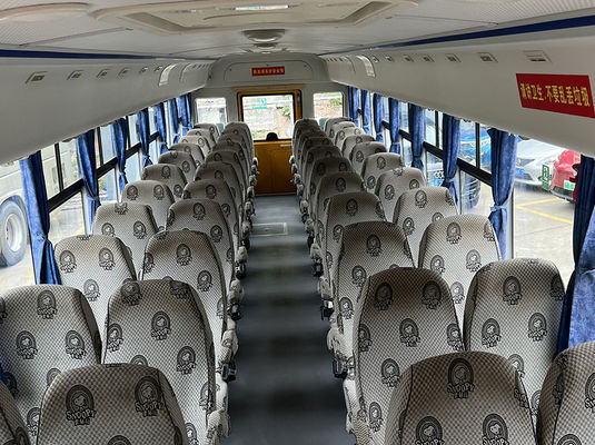 Autobuses escolares usados amarillos de 46 asientos con transmisión manual Autobuses usados