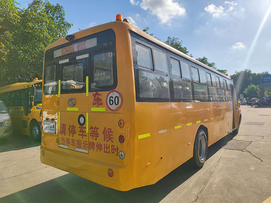 Autobuses escolares usados de Shaolin 56 asientos LHD Posición de dirección con transmisión manual