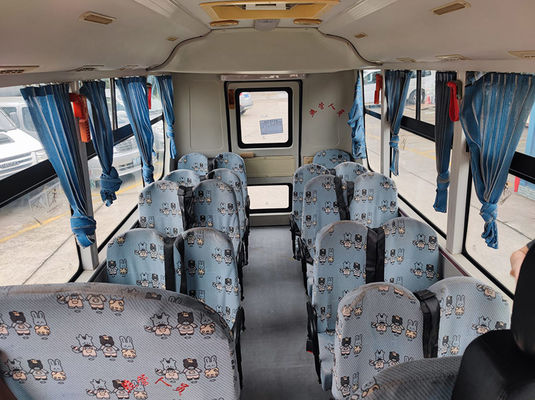 Autobuses escolares usados de Dongfeng de 19 asientos con combustible diésel de la norma de emisiones Euro 4