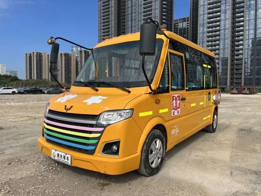 Wuling 19 asientos Autobuses escolares usados Gasolina Combustible Autobús escolar reformado