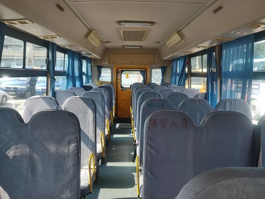 Autobuses escolares usados ShenLong 36 asientos LHD Posición de dirección Tipo de combustible diesel