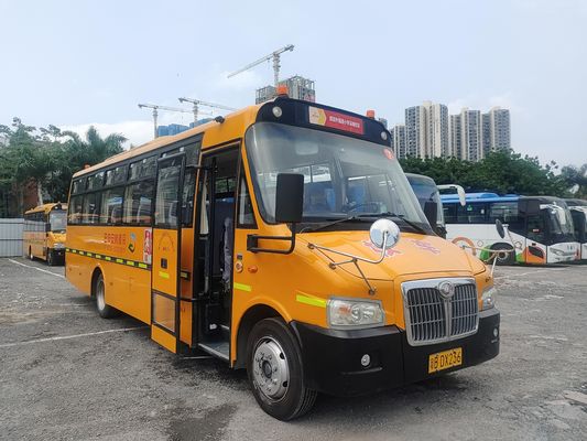 Shang Rao de segunda mano Autobús de 52 asientos LHD Posición de dirección Diesel Autobuses escolares pre-poseídos