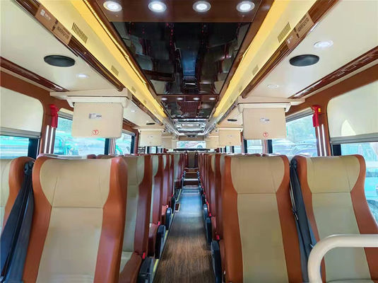 Autobús de segunda mano Yutong de 51 asientos, Euro 5 LHD Diesel Autobús turístico usado