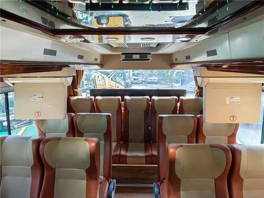 Autobús de segunda mano Yutong de 51 asientos, Euro 5 LHD Diesel Autobús turístico usado