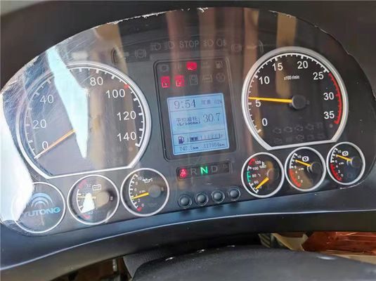 Autobús de segunda mano Yutong de 51 asientos, Euro 5 LHD Diesel Autobús turístico usado