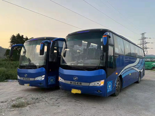 Haige 49 asientos Autobuses usados de autobús Diesel Euro 4 Autobuses usados de manejo izquierdo
