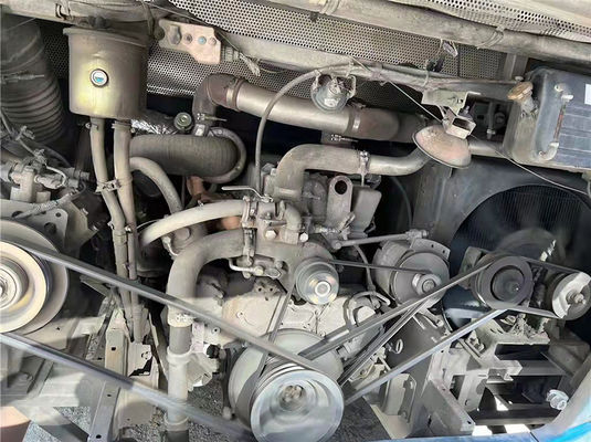 Haige 49 asientos Autobuses usados de autobús Diesel Euro 4 Autobuses usados de manejo izquierdo