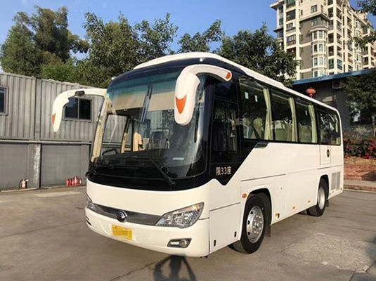 Autobús de pasajeros usado de Yutong 33 asientos con transmisión manual