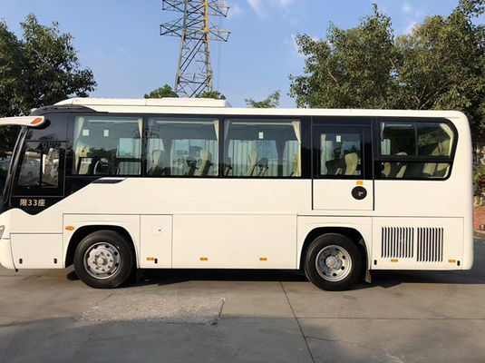 Autobús de pasajeros usado de Yutong 33 asientos con transmisión manual