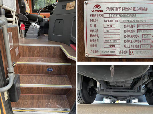 46 asientos Autobuses de lujo Euro 5 de mano izquierda Diesel