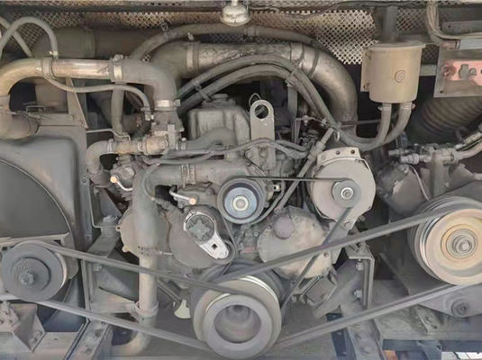Euro 3 55 asientos de autobús de pasajeros de segunda mano LHD Posición de dirección Combustible diesel