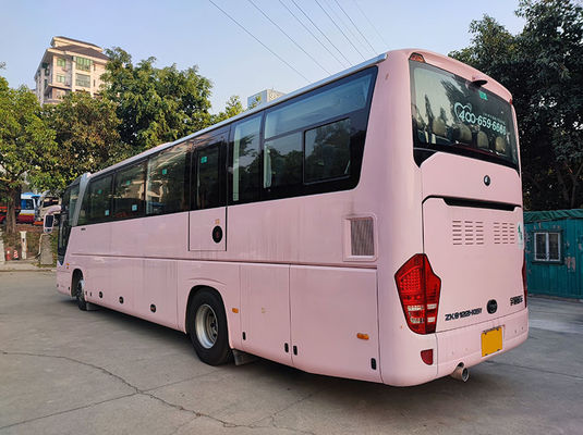 Buses usados de Yutong de lujo rosa Euro 5 LHD Buses usados de transporte diesel a la venta