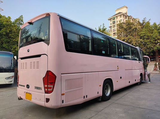 Buses usados de Yutong de lujo rosa Euro 5 LHD Buses usados de transporte diesel a la venta