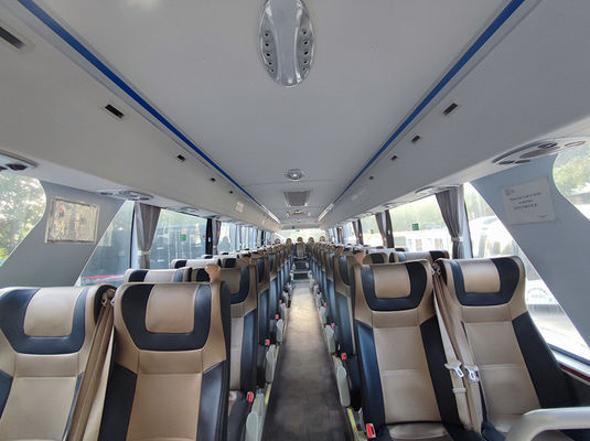 Buses usados de Yutong de lujo rosa Euro 5 LHD Buses usados de transporte diesel a la venta