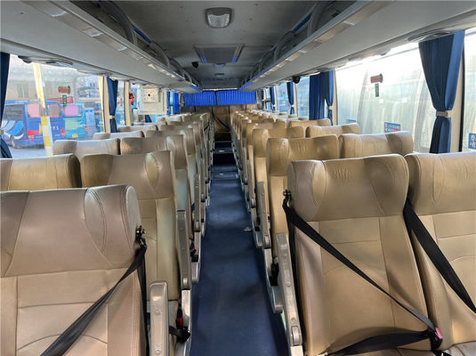 Transmisión manual Autobuses de propiedad previa 47 asientos Euro 4 LHD Autobús turístico de segunda mano