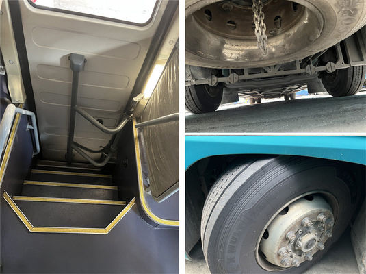 Transmisión manual Autobuses de propiedad previa 47 asientos Euro 4 LHD Autobús turístico de segunda mano