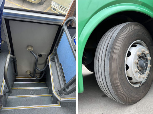 Autobús eléctrico de segunda mano LHD de 200kw de potencia 48 asientos Autobús turístico de segunda mano
