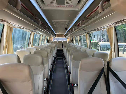Autobuses eléctricos de pasajeros usados de 46 asientos de tamaño medio Autobuses interurbanos usados