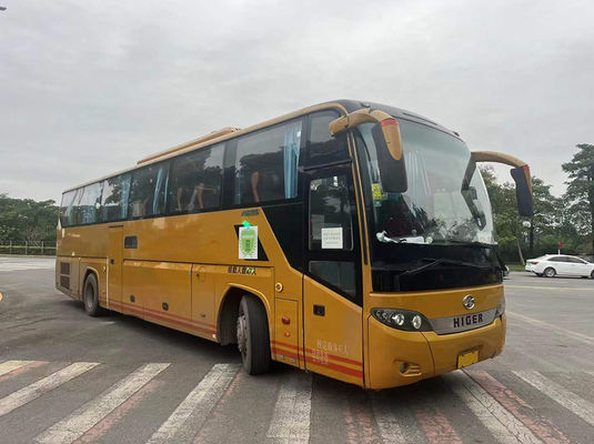 47 asientos Autobús turístico de segunda mano Dirección izquierda Euro 4 Autobús de segunda mano Higer