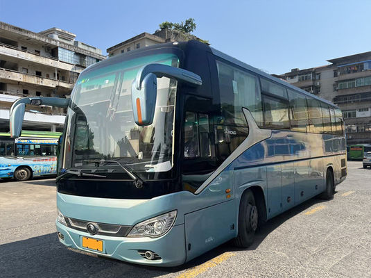 Autobús turístico usado de Yutong 54 asientos Autobuses usados con volante a la izquierda