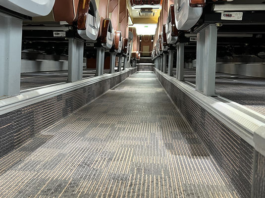 Autobuses diesel usados manuales, autobús de 50 plazas de segunda mano certificado ISO